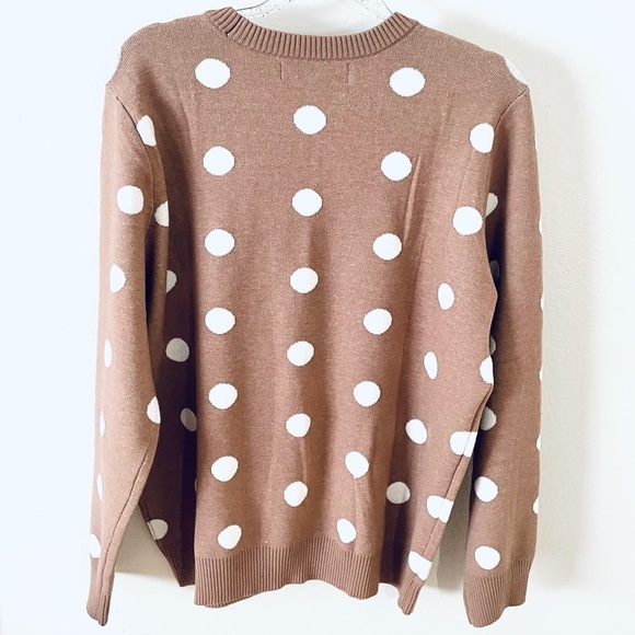 NWT Berkley Jensen Women's Crew Dot Sweater – Size 2XL - Picture 5 of 7